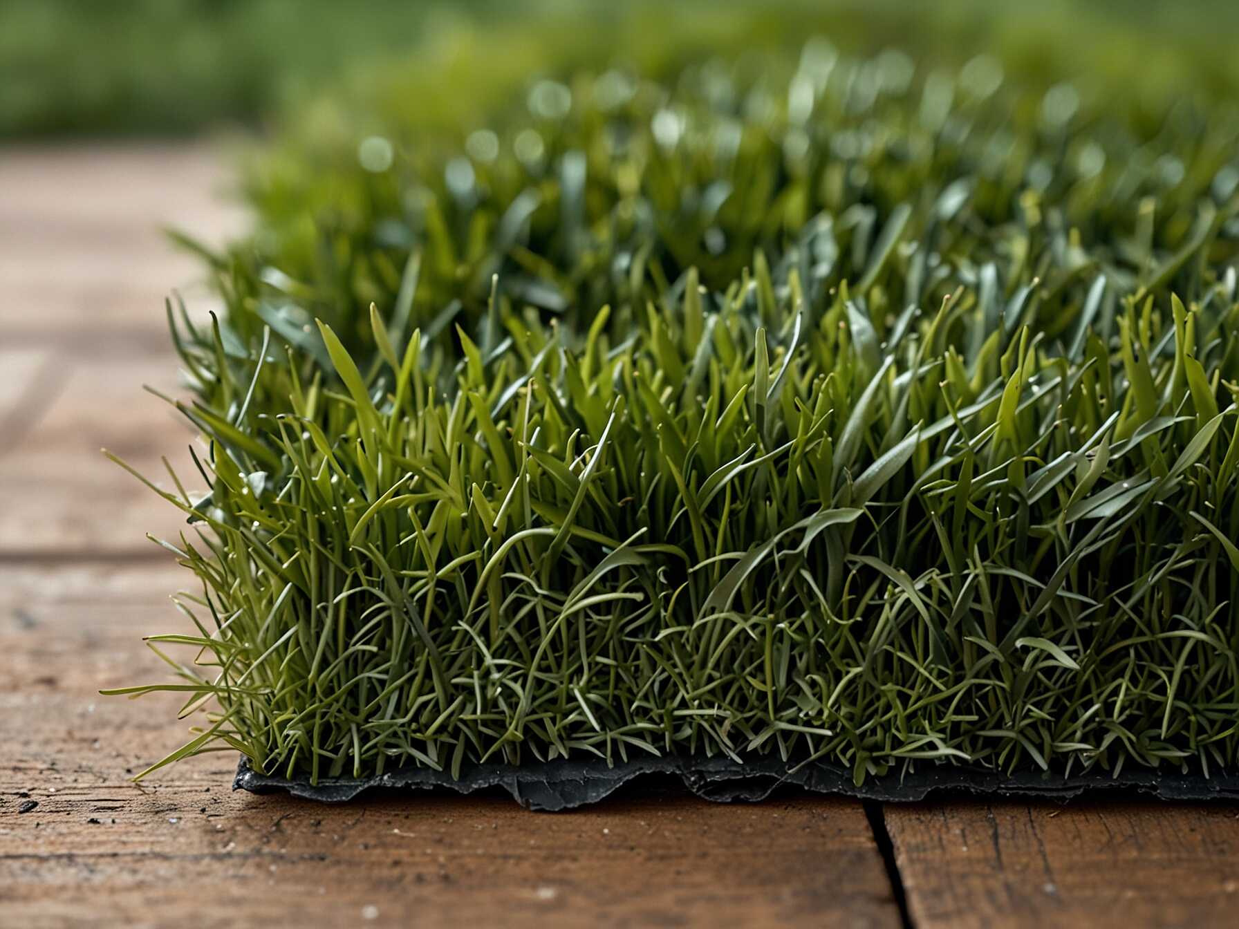 Artificial grass offers a soft, green surface for your patio. It looks and feels like real grass but requires less upkeep. You don’t have to mow, water, or use pesticides. This option is also budget-friendly. You can find different types that suit your needs and wallet. It’s great for families with kids and pets. Installation is easy. You can cut it to fit your patio and secure it with adhesive. It’s a quick way to add a touch of nature to your space.