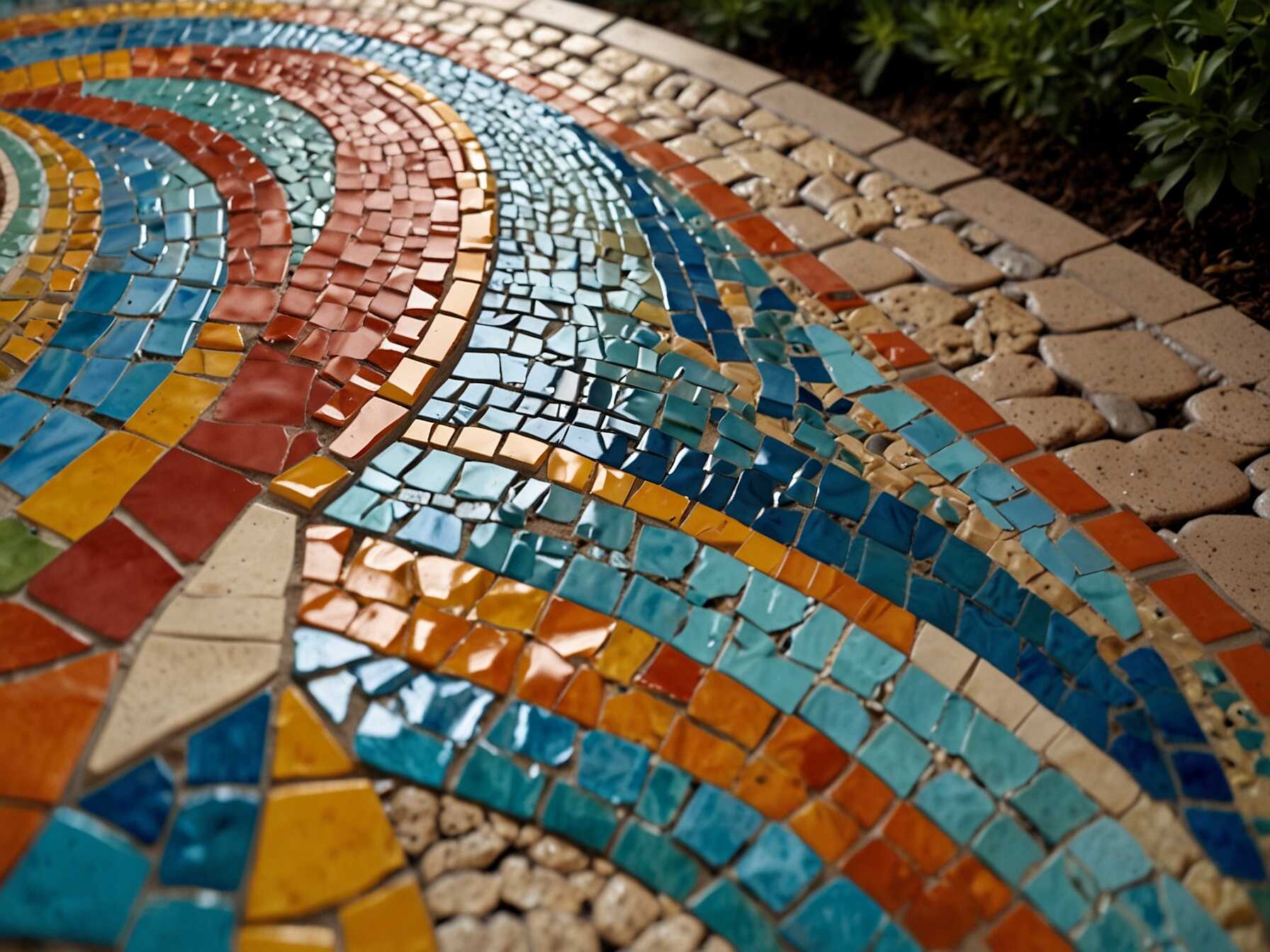 Mosaic tiles add an artistic touch to your patio. They come in various colors and shapes. You can create custom designs to fit your style. These tiles can be made of glass, stone, or ceramic. Each type offers a unique look. They are also durable and easy to clean. Installing mosaic tiles may take some effort. You need to place each piece carefully. But the end result is a beautiful, one-of-a-kind patio.