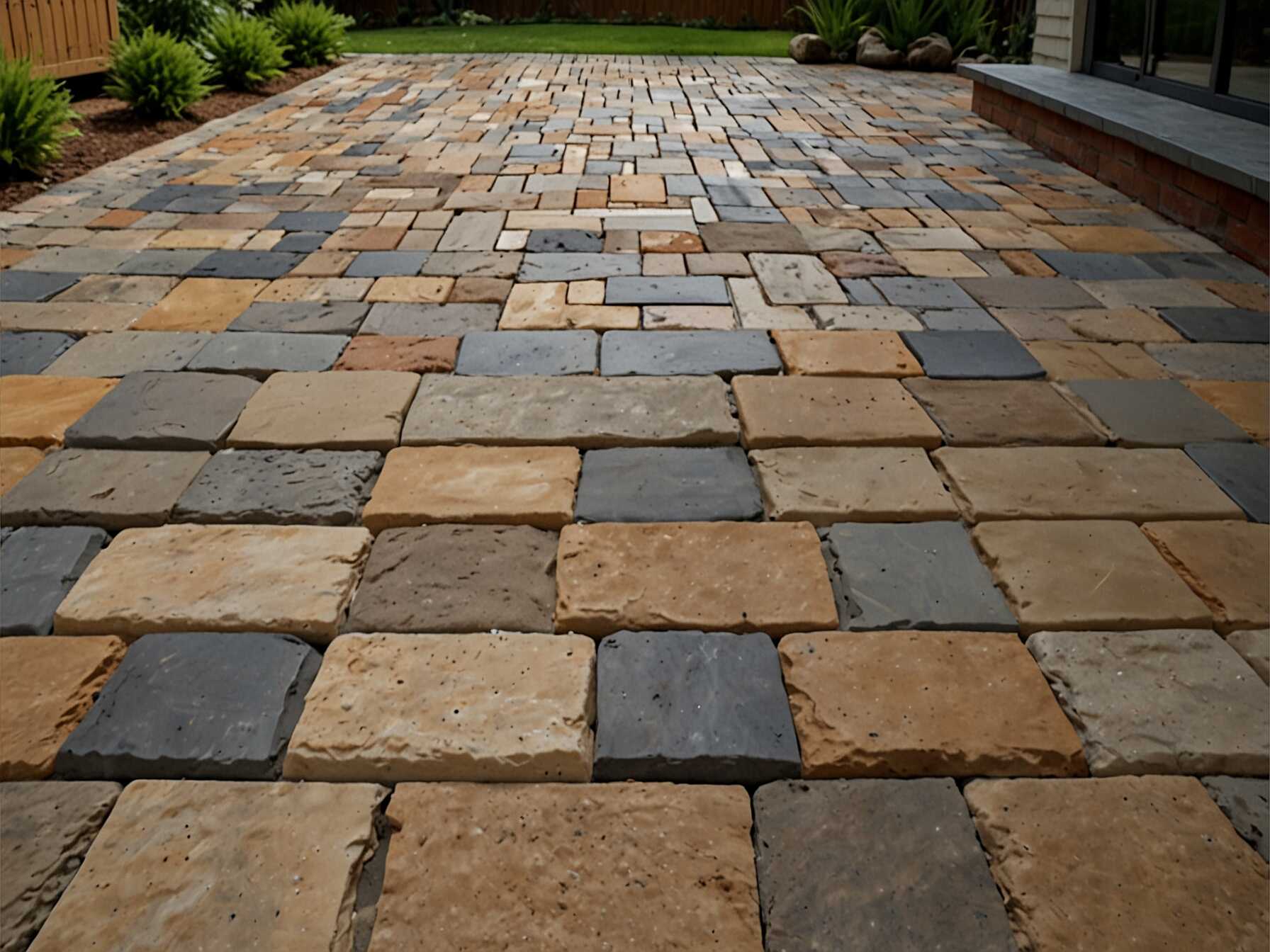 Stone pavers add a classic look to any outdoor space. They come in various shapes and colors. You can create unique patterns with them. Stone pavers are also very durable. They can handle heavy furniture and lots of foot traffic. You won’t have to worry about them breaking easily. Installation can take a bit more time. You may need sand or gravel as a base. Once laid, they are easy to care for and last many years.