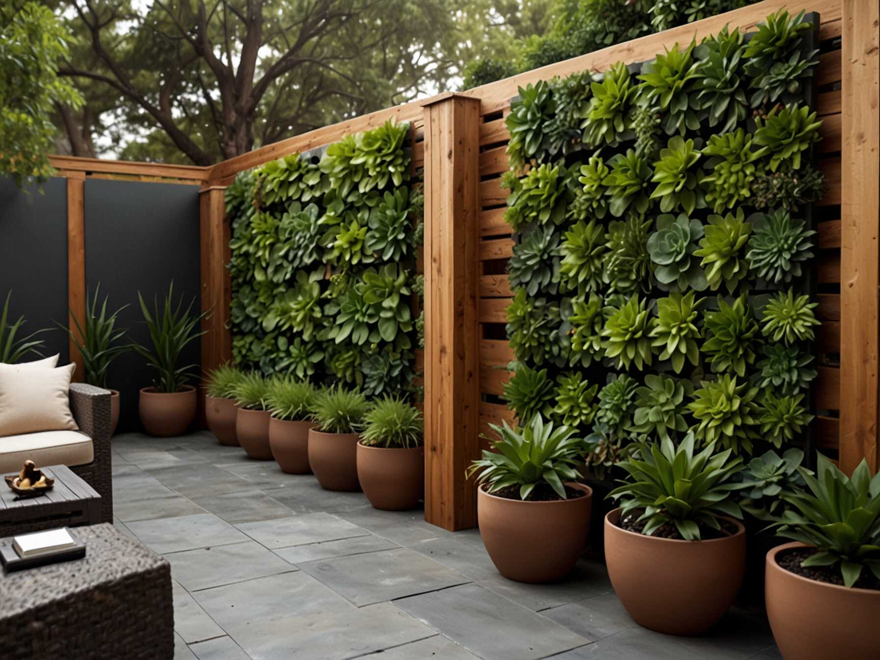 11 Small Patio Wall Ideas to Transform Your Outdoor Space | Home The Haven