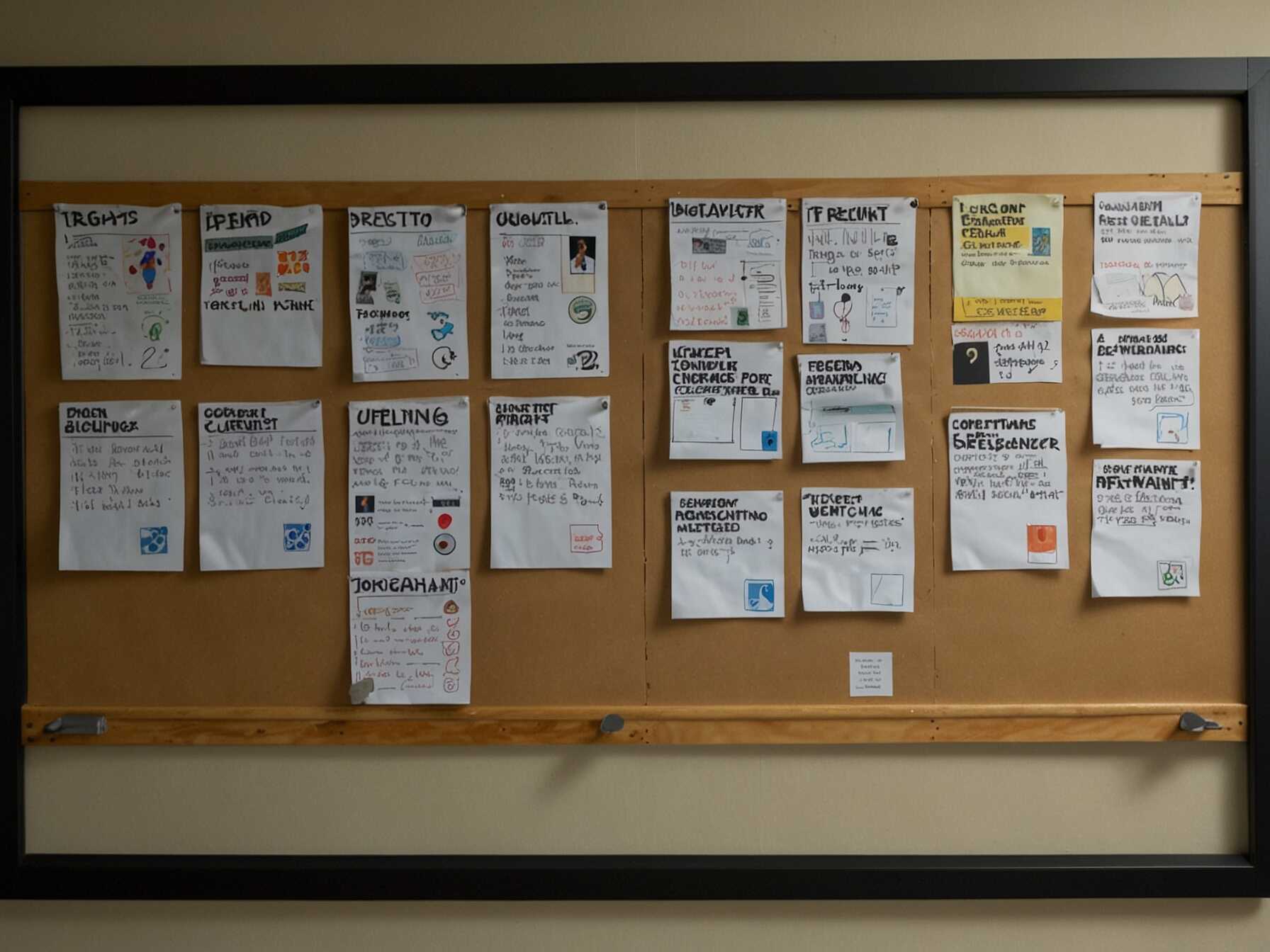 Install a community bulletin board where people can post events, announcements, and recommendations. This helps create a sense of community and keeps everyone informed.  