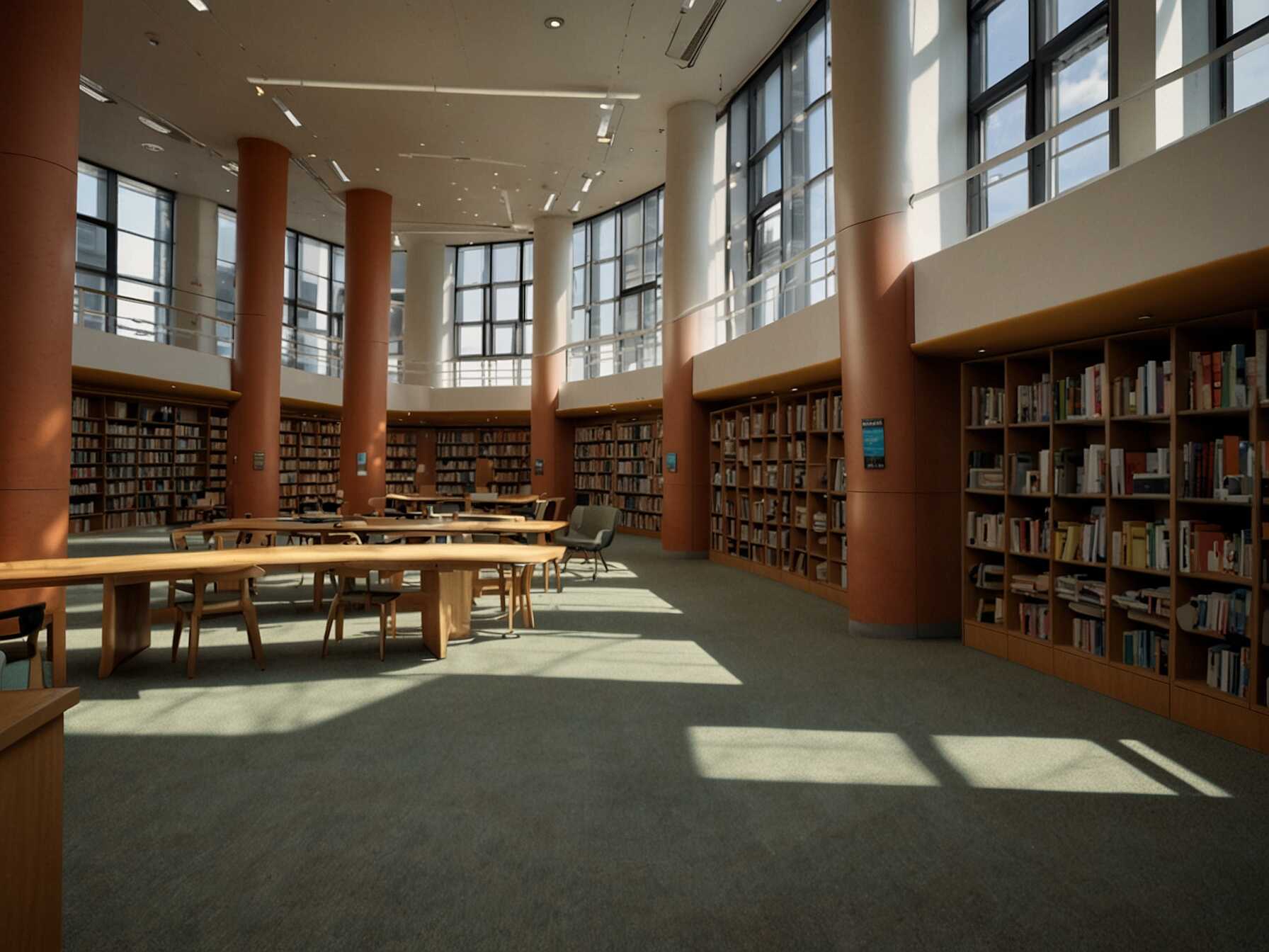 Ensure the library is accessible to everyone, including those with special needs. Wide aisles, ramps, and accessible computers can make a big difference. Inclusivity should be a top priority.  