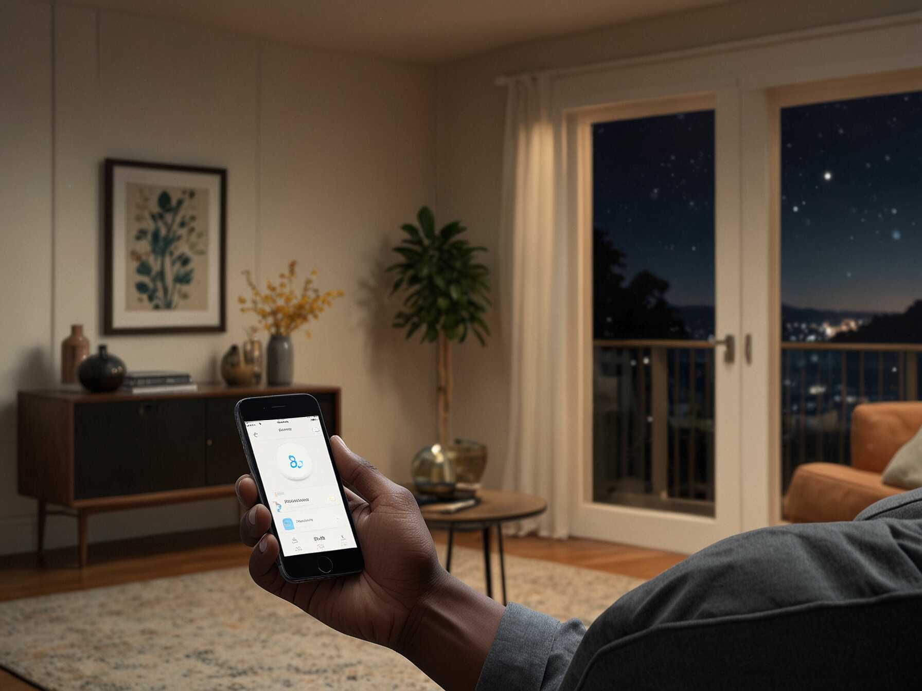 Integrate smart home devices for convenience. Control your lights, sound, and screen easily with a single remote or smart assistant.  