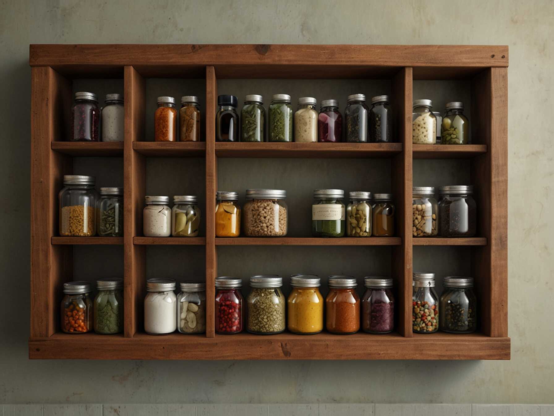 Shallow shelves are great for small items. They keep things like spices and cans visible. You won’t lose things at the back.  