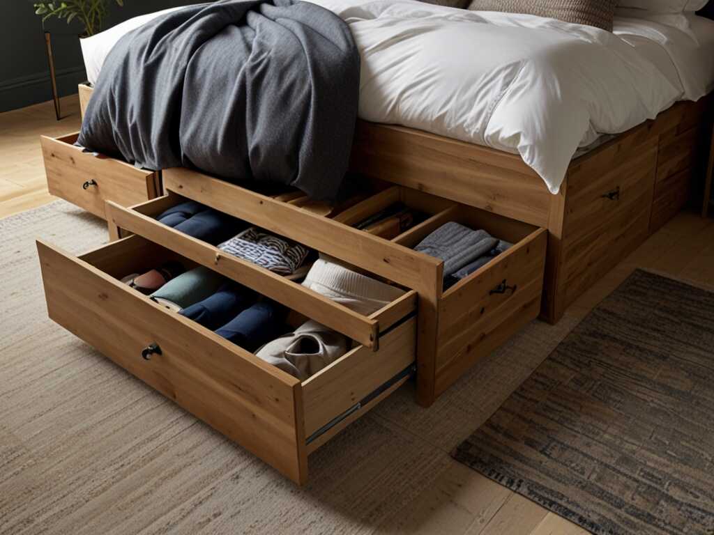 Furniture that serves more than one purpose can save space in your bedroom. Look for beds with built-in storage or benches that double as seating and storage. This makes your bedroom more functional without sacrificing style.  