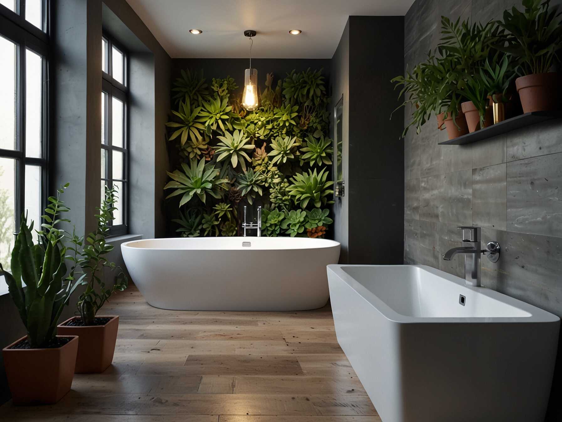 Plants can freshen up your bathroom space. They improve air quality and add a touch of nature. Consider low-maintenance plants like succulents or ferns.  