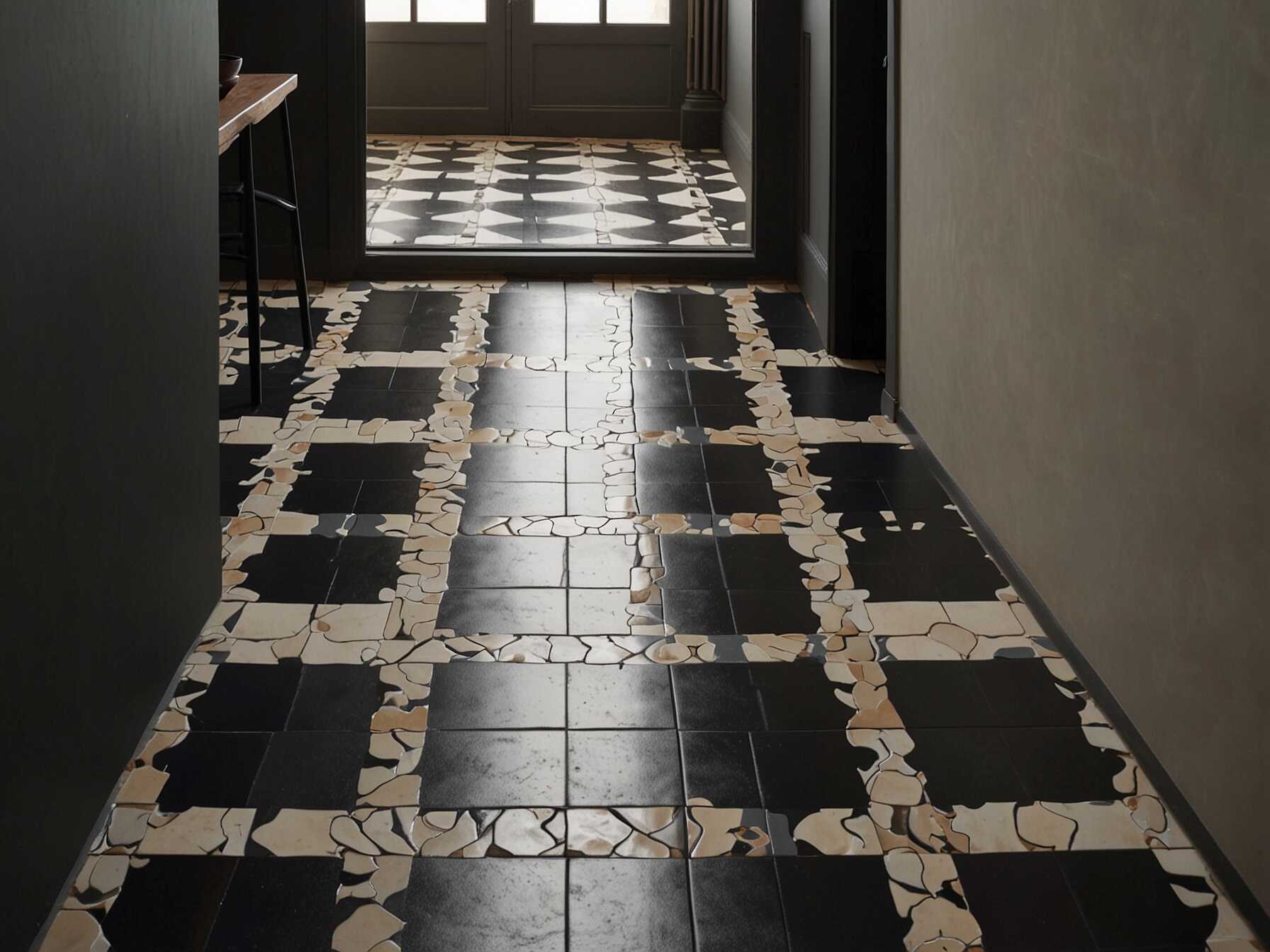 Patterned floor tiles can be a fun way to add personality. They make the floor a standout feature. Choose patterns that complement your overall design.  