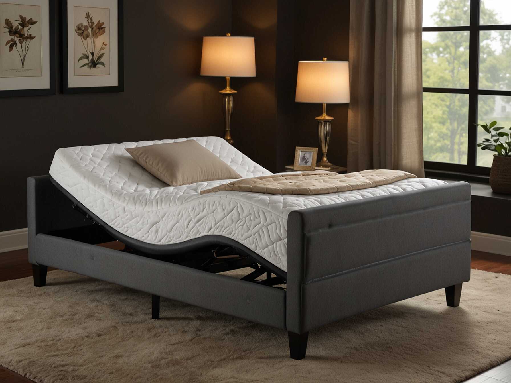 An adjustable bed offers comfort and flexibility. You can change the position for reading, sleeping, or watching TV. Its ideal for those who value comfort and convenience.  