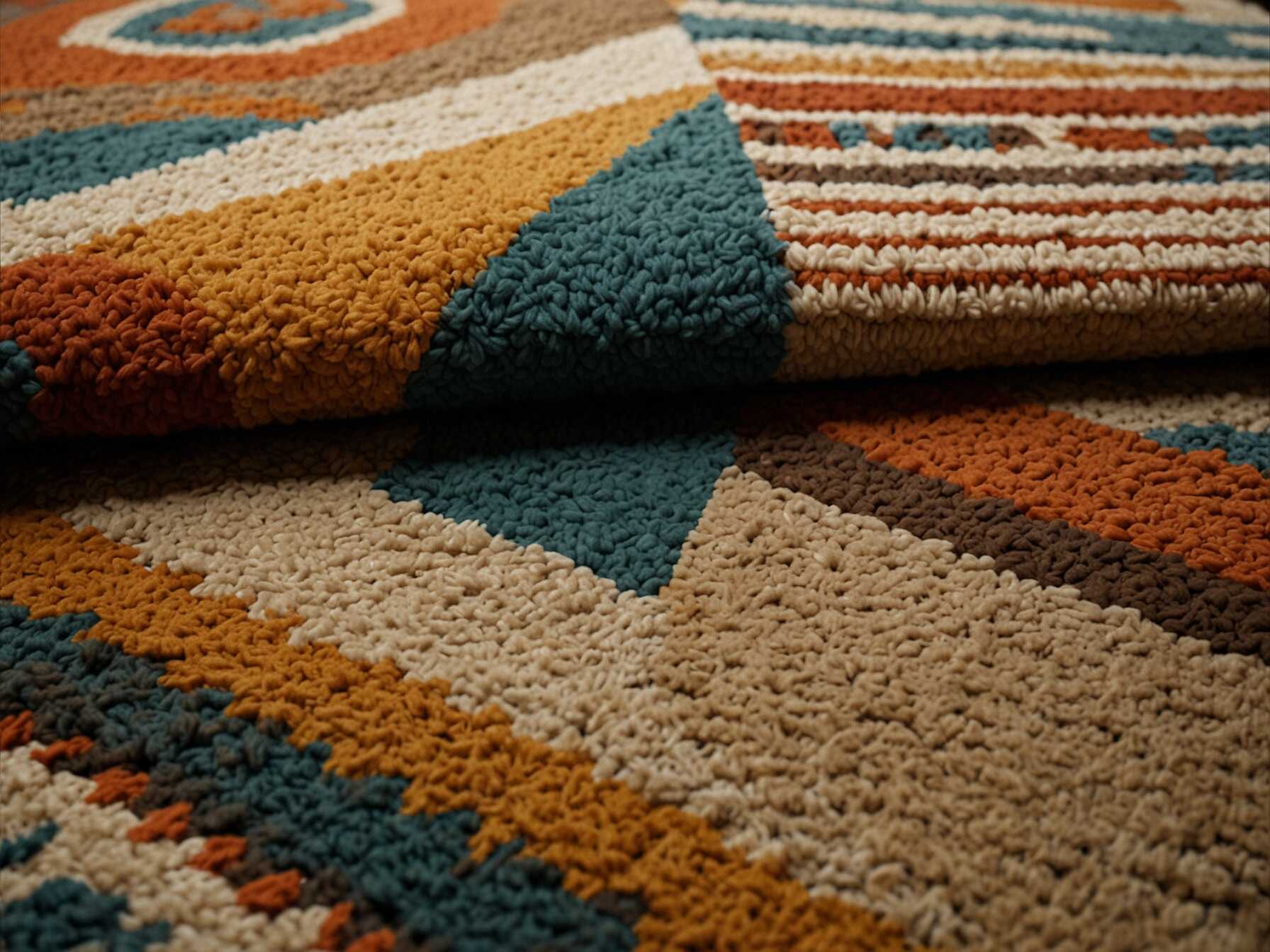 Rugs add color and pattern. They also feel soft underfoot. Look for rugs with plush textures. They make getting out of bed more pleasant.