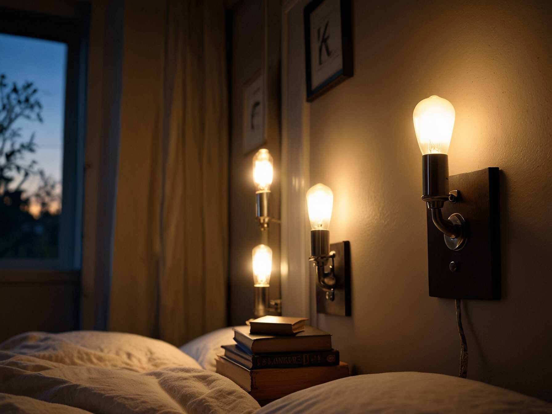 Try adding a dimmer switch. It lets you control the brightness easily. Soft lighting helps create a relaxing atmosphere. It’s perfect for reading or unwinding before bed.