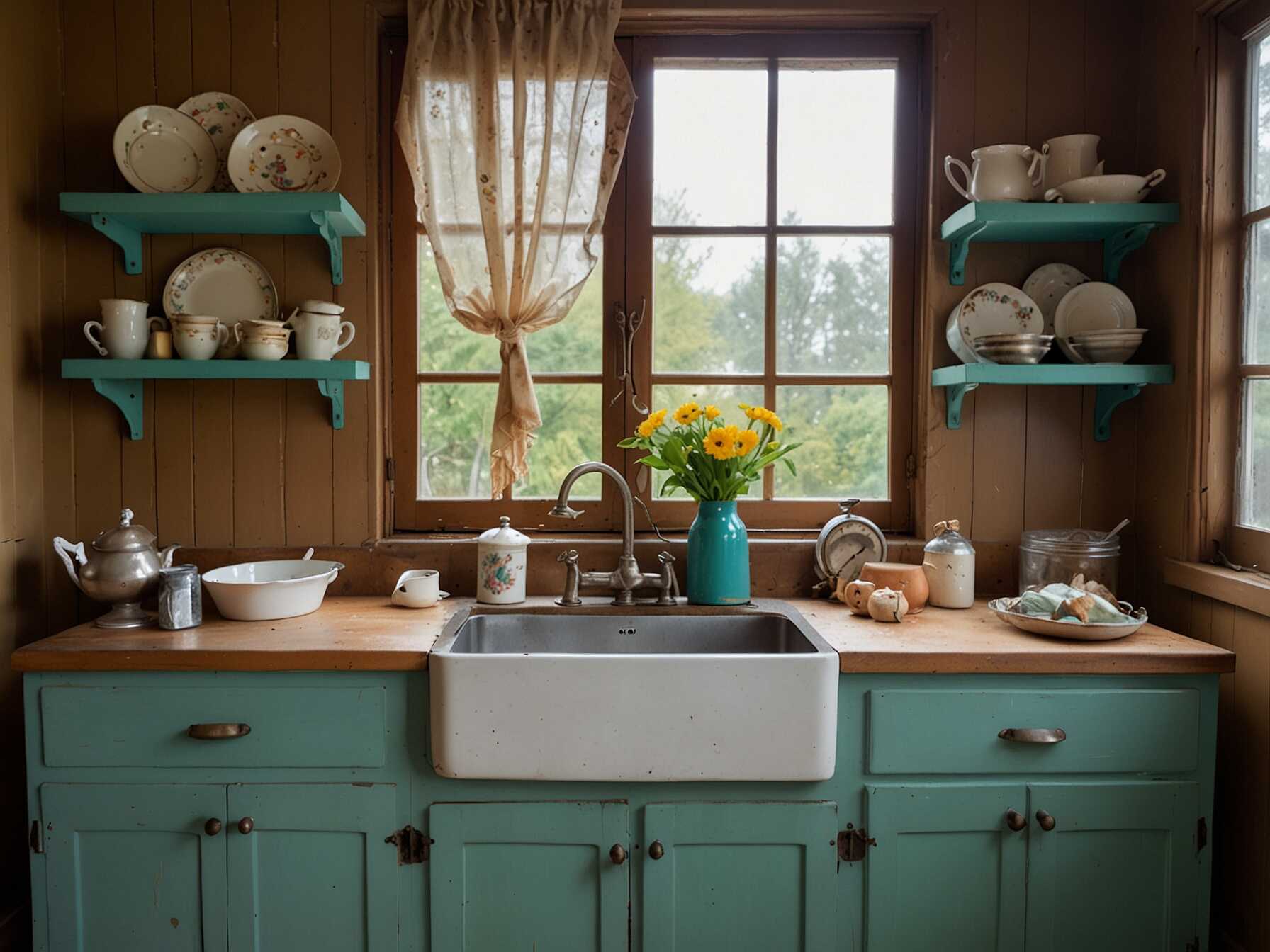 You can find vintage items at flea markets, thrift stores, or even online. Mix them with modern items for a balanced look. Using vintage pieces gives your kitchen a cozy, lived-in feel. It’s a simple way to add warmth and personality.