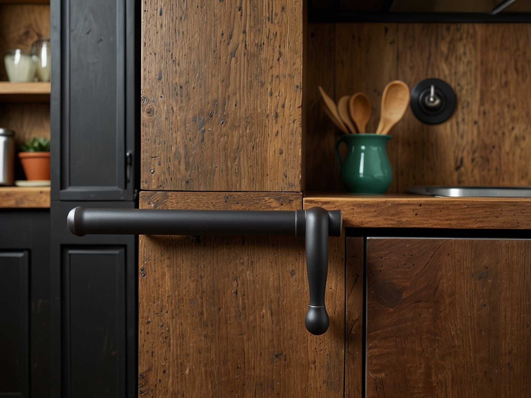 Switching to sleek, modern handles can give your kitchen an updated look. Rustic and vintage handles add a cozy, old-world charm. This small change is affordable and easy to do. It’s a quick way to refresh your kitchen without a complete overhaul.