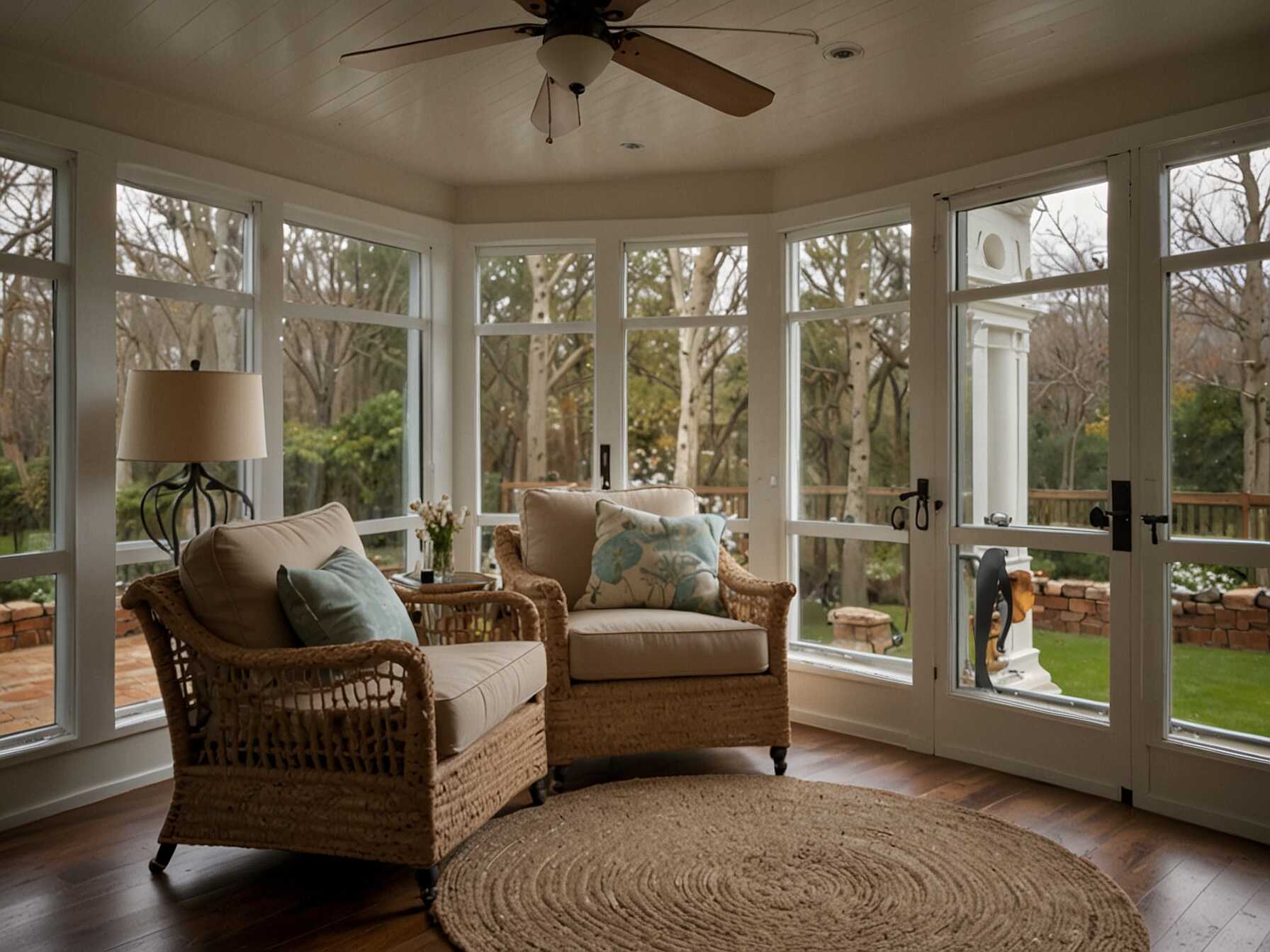 Create a cozy reading nook in your sunroom. Use comfy chairs, plush pillows, and a small bookshelf. Natural light makes reading even more enjoyable.  