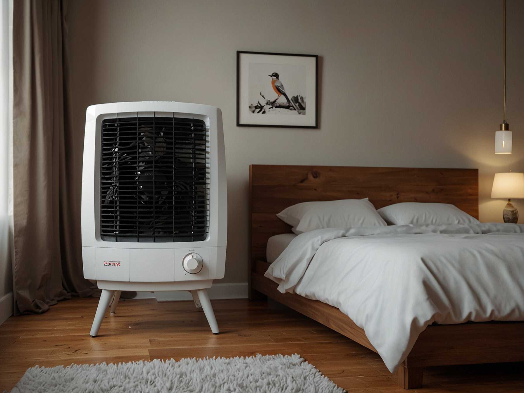 Make sure the guest room is a comfortable temperature. Provide a fan or space heater if needed, and make sure the HVAC system is in good working order.  