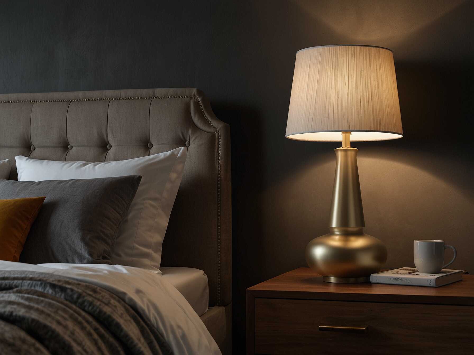 Good lighting is important. Include bedside lamps for reading and a main light for overall brightness. A dimmable light option can add flexibility and comfort.  