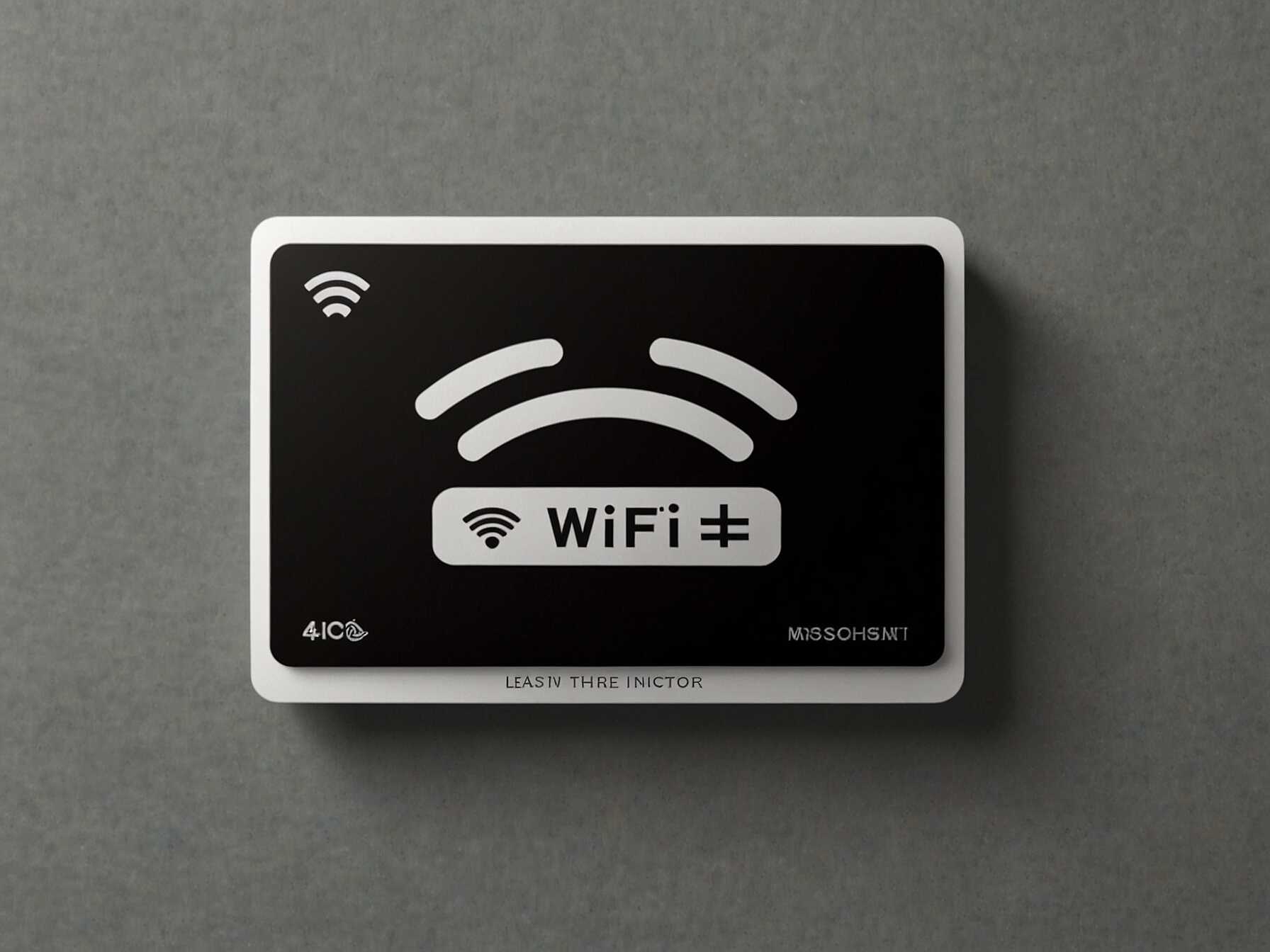 Leave a card with the wifi network and password in an easy-to-find place. Your guests will appreciate being able to connect their devices without asking.  