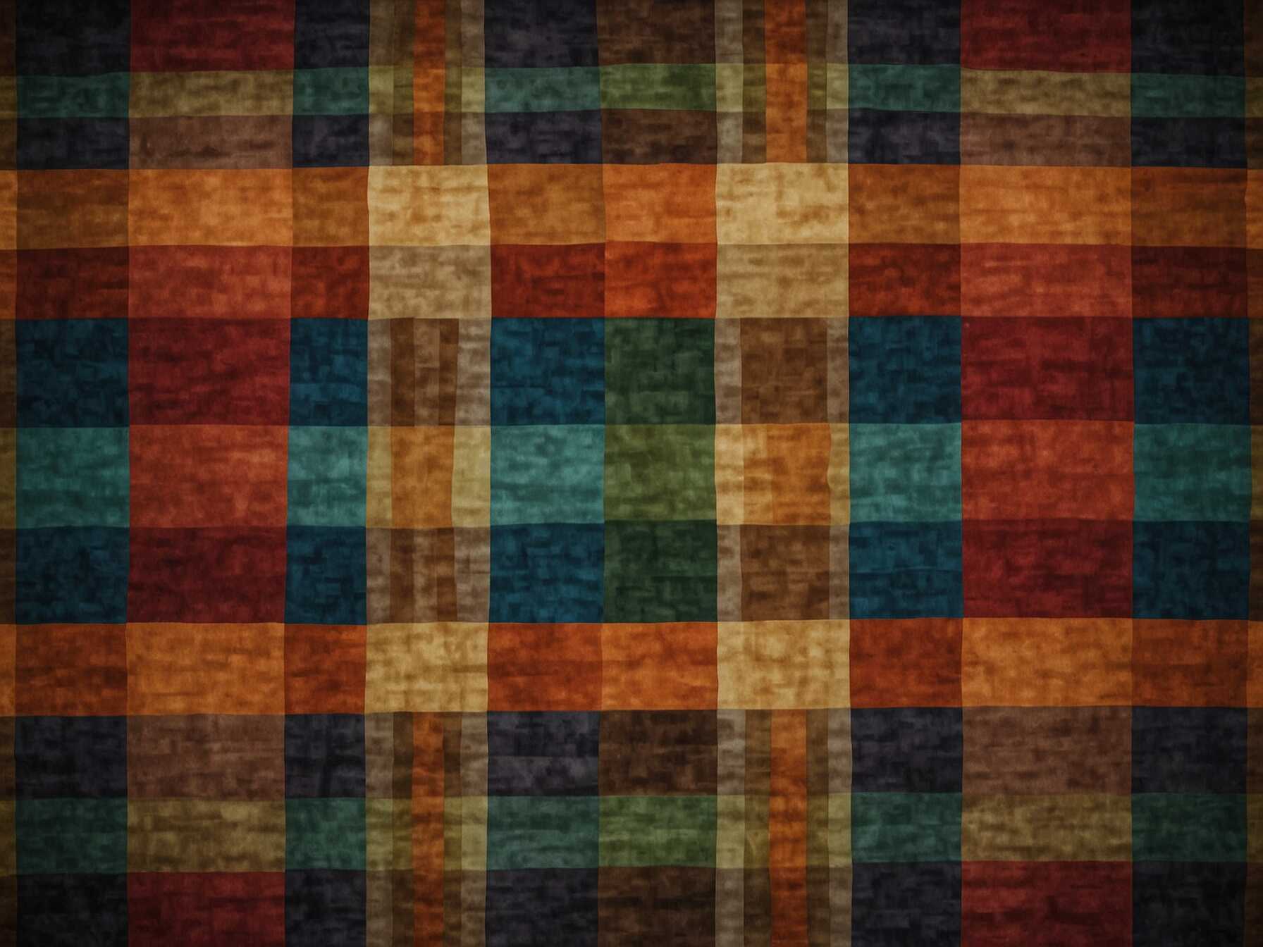 A colorful rug can liven up a hallway. It adds warmth and texture to otherwise cold floors. Choose a pattern that complements your homes design.  