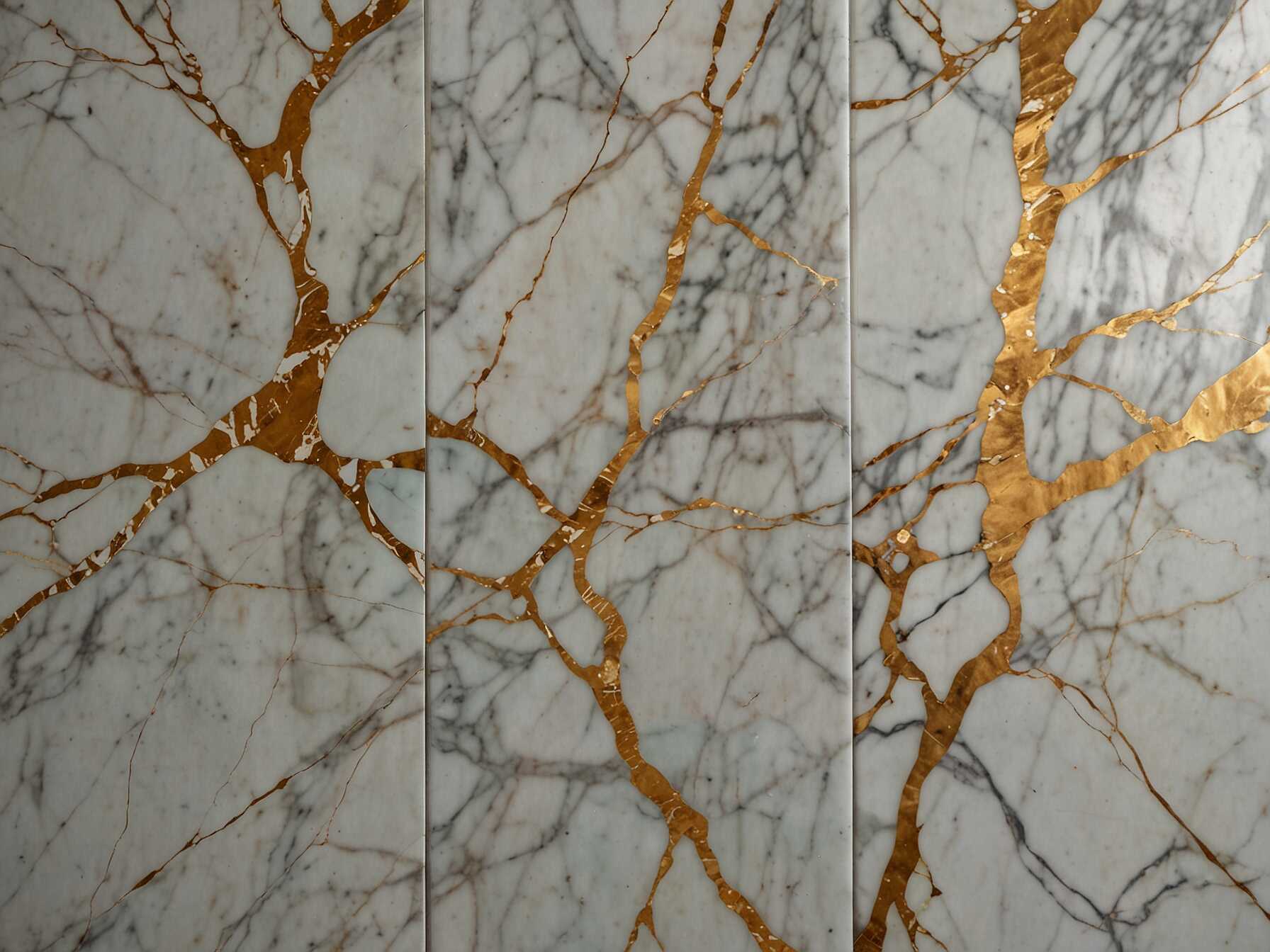 Marble is the epitome of luxury. Use it for your floors, countertops, or even shower walls. Pair it with gold or brass fixtures for an extra touch of elegance.  