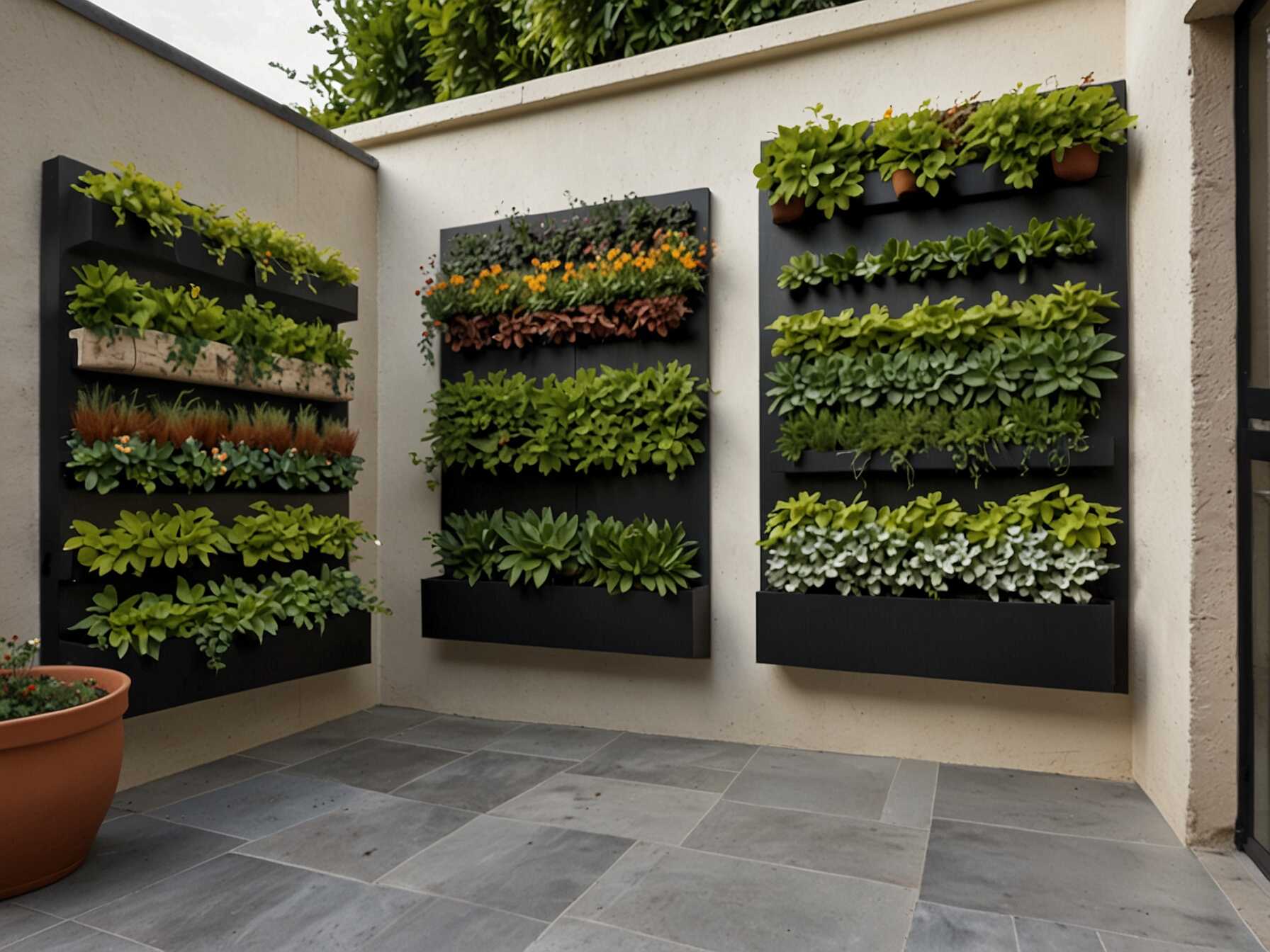 24 Creative Ways to Use Patio Wall Planters for Home Decorating | Home The Haven