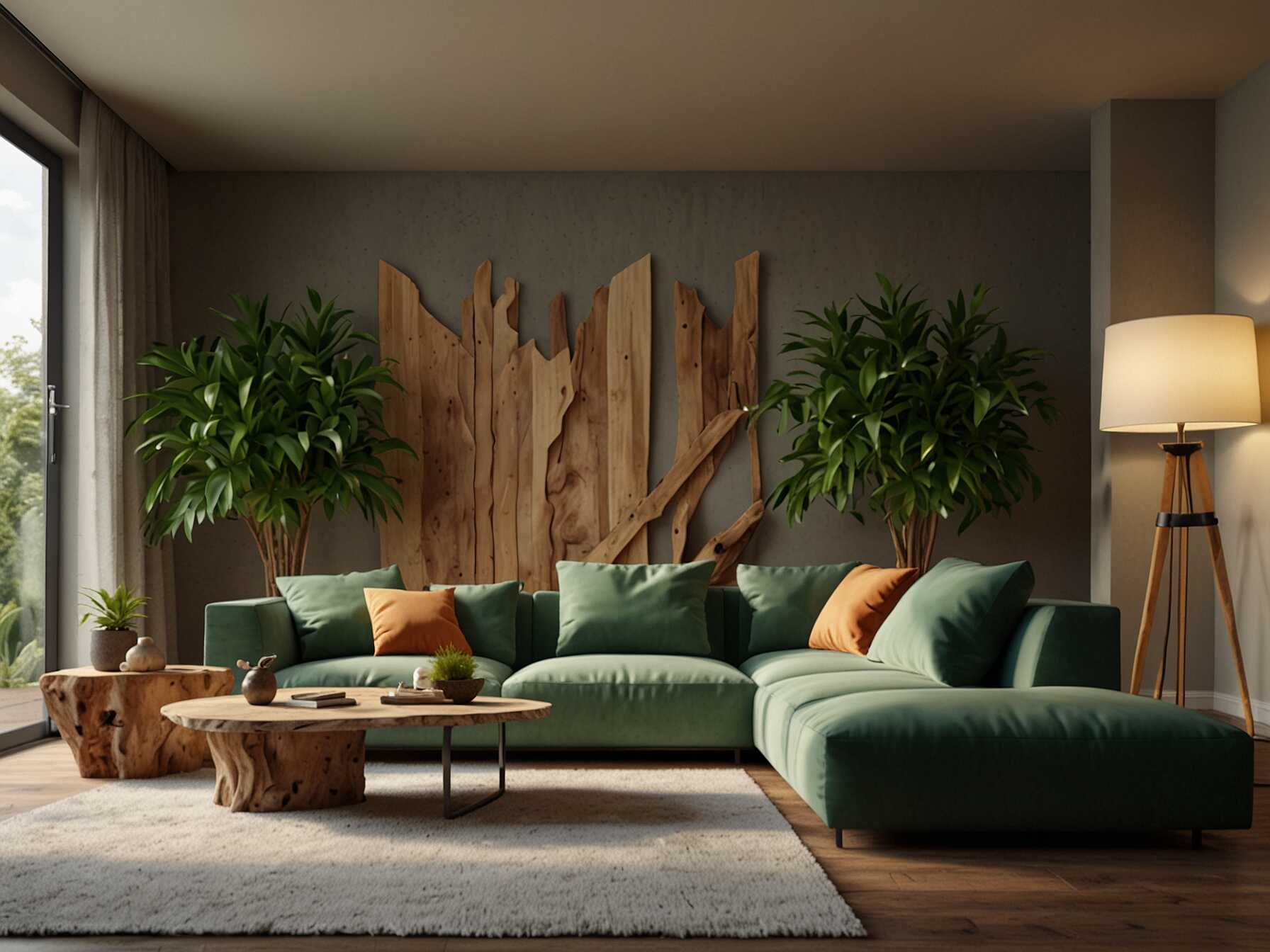 Bring the outdoors in with nature-themed decor like fake plants, tree stumps, or animal motifs. It creates a calming and stimulating environment.  